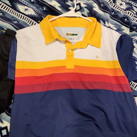 Tipsy Elves Other - Tipsy Elves Yellow & Red Logo Shirt